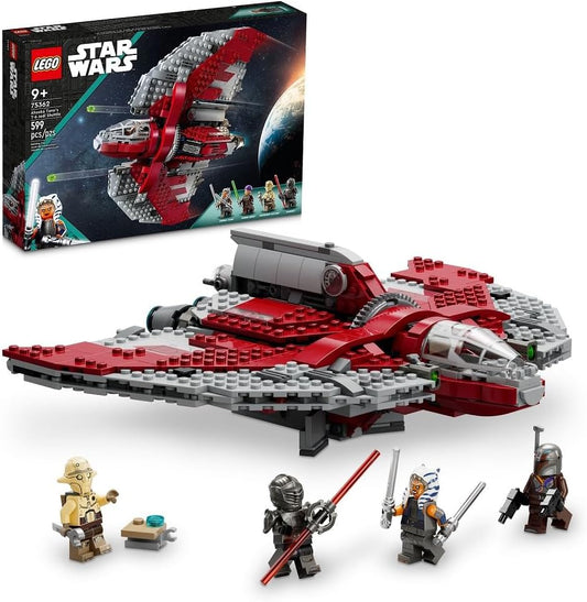Lego Star Wars Ahsoka Tano’s T-6 Jedi Shuttle 75362 Star Wars Playset Based on The Ahsoka TV Series, Show Inspired Building Toy for Ahsoka Fans Featuring a Buildable Starship and 4 Star Wars Figures