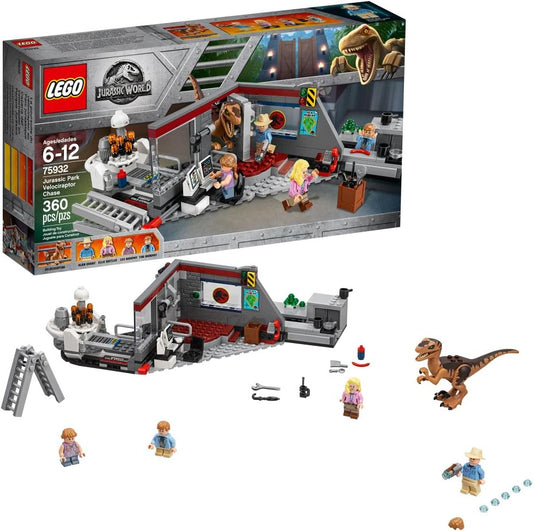 LEGO Jurassic World Jurassic Park Velociraptor Chase 75932
